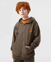Толстовка с капюшоном на молнии для мальчика