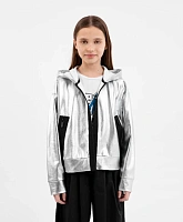 Толстовка на молнии с капюшоном для девочки