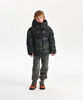 Куртка зимняя для мальчика стеганая на искусственном пуху