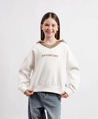 Худи для девочки укороченное