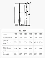 Брюки для девочки