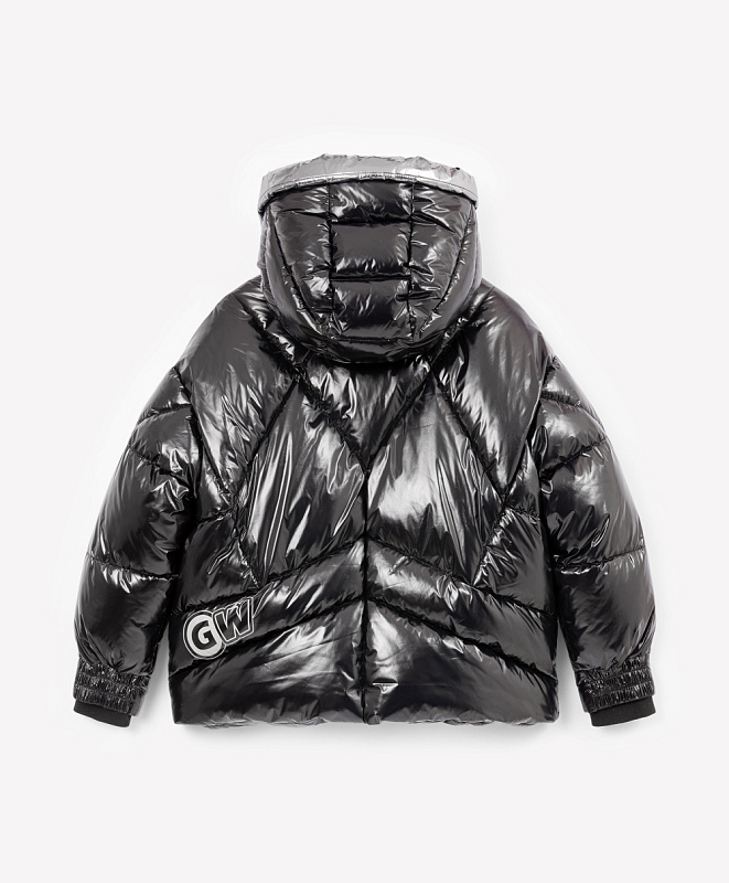 Куртка для девочки зимняя стёганая на искусственном пуху