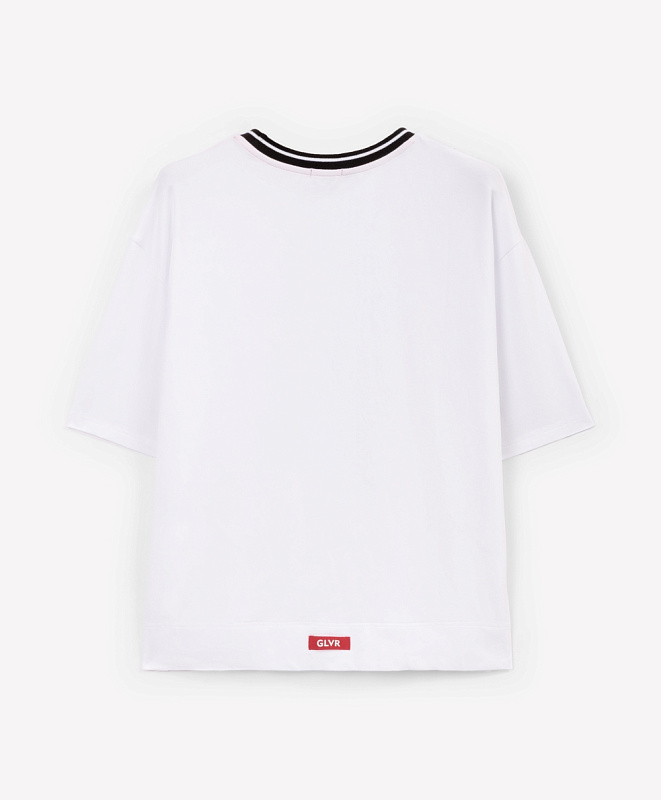 Пижама женская трикотажная с принтом