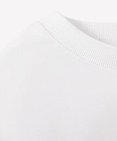 Футболка укороченная для девочки белая