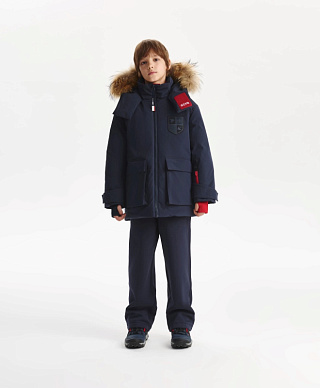 Куртка зимняя стеганая на искусственном пуху для мальчика