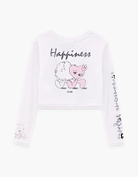 Лонгслив для девочки