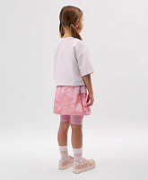 Футболка укороченная для девочки белая