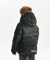 Куртка зимняя для мальчика стеганая на искусственном пуху