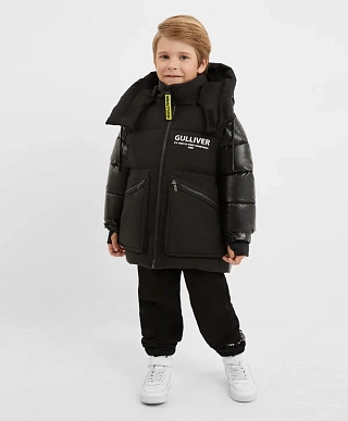 Куртка зимняя на искусственном пуху для мальчика