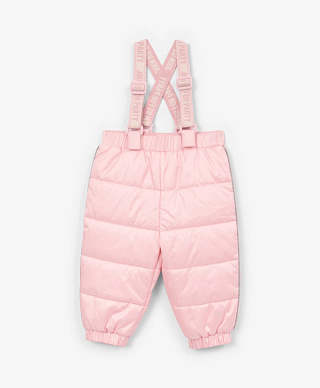 Брюки утепленные для девочки плащевые