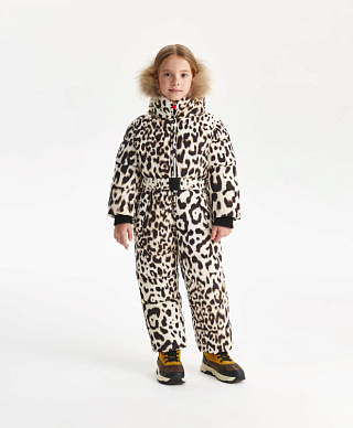 Комбинезон для девочки зимний на искусственном пуху