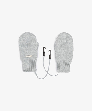 Варежки вязаные для девочки