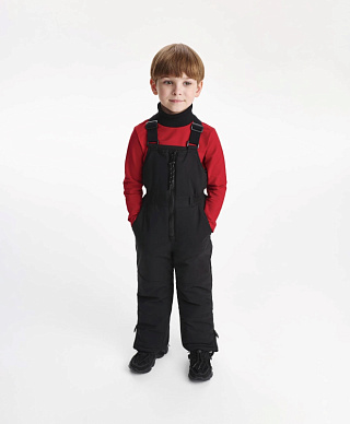 Полукомбинезон для мальчика зимний стёганый на флисе