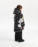 Пальто зимнее стёганое на натуральном пуху для девочки