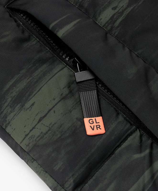 Куртка зимняя для мальчика стеганая на искусственном пуху