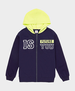 Толстовка на молнии для мальчика