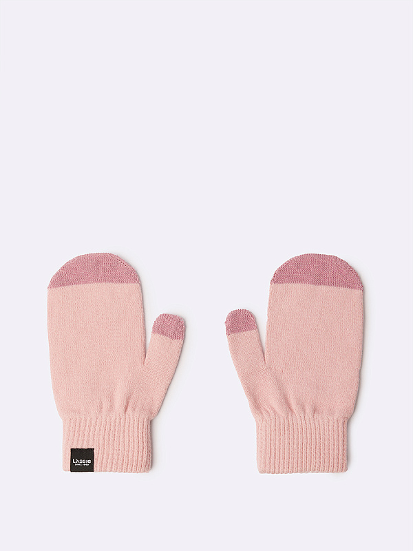 Варежки вязаные для мальчика и девочки