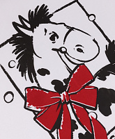 Пижама женская трикотажная с принтом