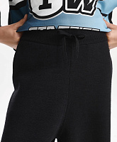 Брюки вязаные для девочки силуэта палаццо