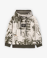 Худи для мальчика с принтом