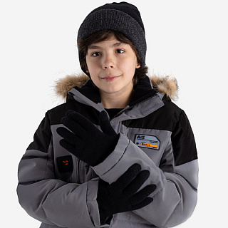 Перчатки шерстяные сенсорные для мальчика