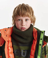Снуд вязаный для мальчика