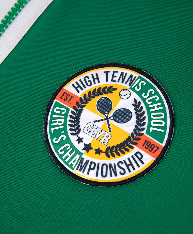 Толстовка с капюшоном на молнии для девочки