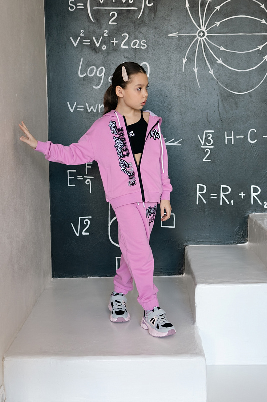 Брюки джоггеры для девочки