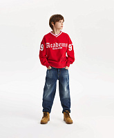 Свитшот для мальчика с V-образной горловиной