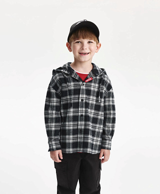 Сорочка текстильная с длинным рукавом