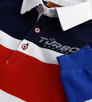 Поло с длинным рукавом для мальчика