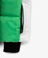 Куртка зимняя в спортивном стиле на искусственном утеплителе для мальчика