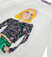 Лонгслив для девочки