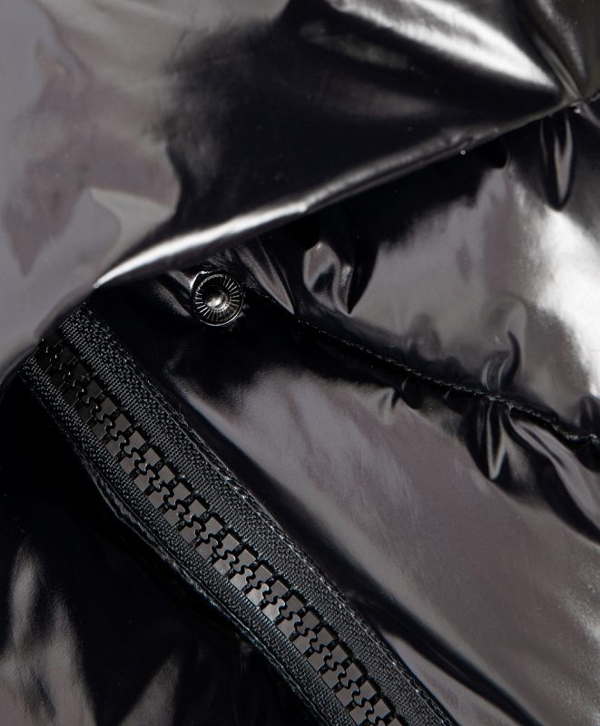 Куртка для девочки зимняя стёганая на искусственном пуху