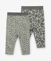 Леггинсы для девочки комплект из 2-х штук