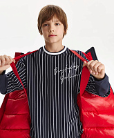 Куртка зимняя стеганая на искусственном пуху для мальчика