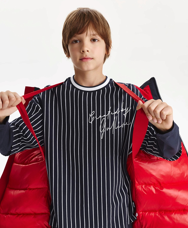 Куртка зимняя стеганая на искусственном пуху для мальчика