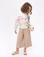 Укороченное худи для девочки