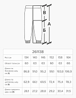 Брюки-карго для девочки