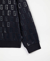 Свитшот с принтом синий для мальчика