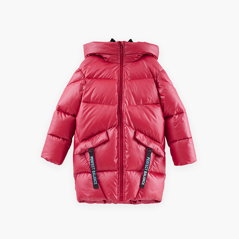 Куртка зимняя на синтепухе для девочки