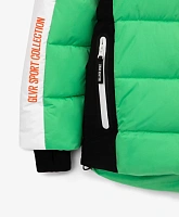 Куртка зимняя в спортивном стиле на искусственном утеплителе для мальчика