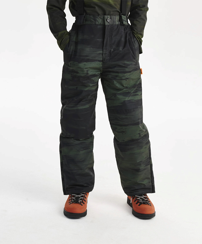 Брюки утеплённые зимние плащевые для мальчика