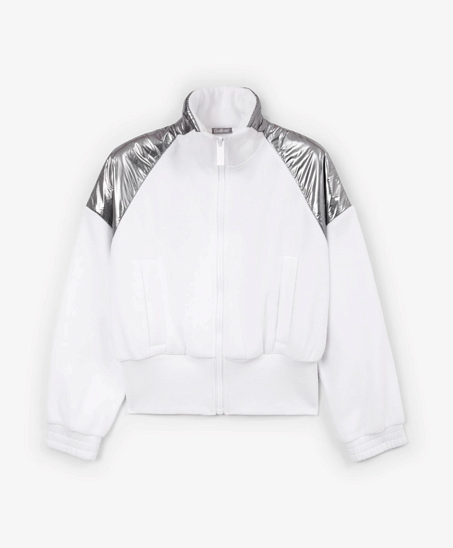 Толстовка распашная для девочки из флиса