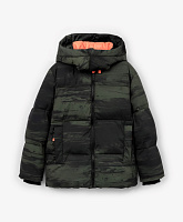 Куртка зимняя для мальчика стеганая на искусственном пуху