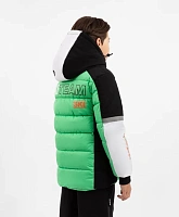 Куртка зимняя в спортивном стиле на искусственном утеплителе для мальчика