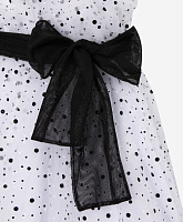 Платье асимметричное с пайетками для девочки