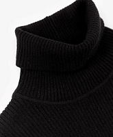 Водолазка для мальчика вязаная черная