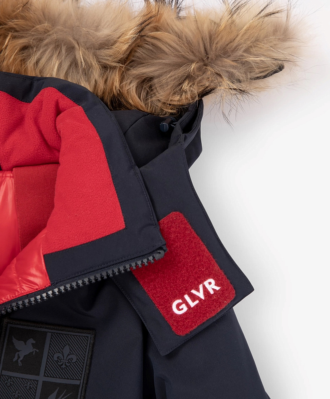 Куртка зимняя стеганая на искусственном пуху для мальчика