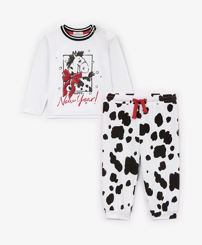 Пижама для девочки из трикотажа